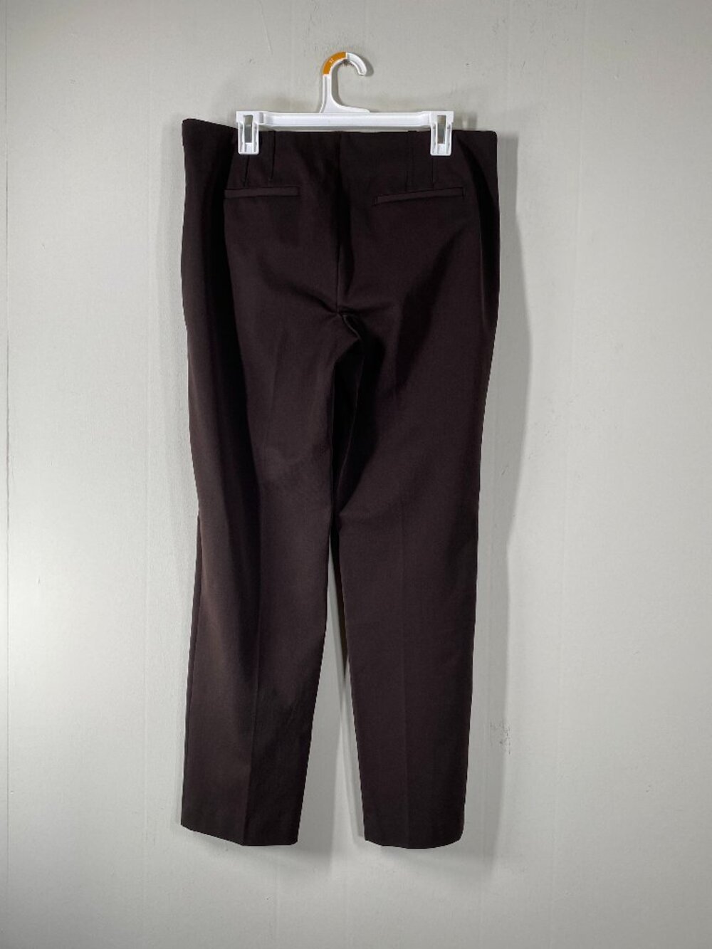 Talbots Dress Pants Women's 12 Mid Rise Brown Office Career NWT - Picture 2 of 14